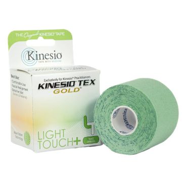 Kinesio TEX GOLD LIGHT TOUCH - tape, zielone